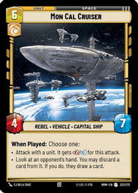 Mon Cal Cruiser (232/272) - Homeworlds