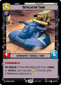 Defoliator Tank (248/272) - Homeworlds