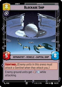 Blockade Ship (251/272) - Homeworlds