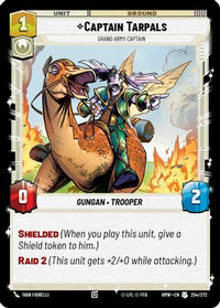 Captain Tarpals - Grand Army Captain (254/272) - Homeworlds
