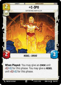 C-3PO - Captivating Storyteller (255/272) - Homeworlds