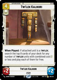 Twi'lek Kalikori (265/272) - Homeworlds