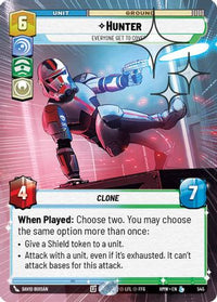 Hunter - Everyone Get to Cover! (Hyperspace Foil) (545) - Homeworlds Foil