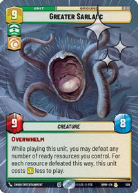 Greater Sarlacc (Hyperspace Foil) (559) - Homeworlds Foil
