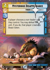 Mysterious Disappearance (Hyperspace Foil) (568) - Homeworlds Foil