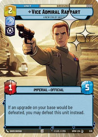 Vice Admiral Rampart - A New Era of Safety (Hyperspace Foil) (570) - Homeworlds Foil