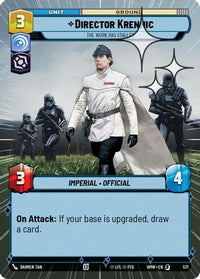 Director Krennic - The Work Has Stalled (Hyperspace Foil) (571) - Homeworlds Foil