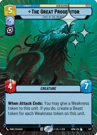 The Great Progenitor - First of the Drengir (Hyperspace Foil) (577) - Homeworlds Foil