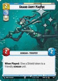 Grand Army Marine (Hyperspace Foil) (582) - Homeworlds Foil