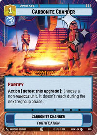Carbonite Chamber (Hyperspace Foil) (605) - Homeworlds Foil