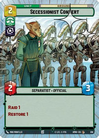 Secessionist Convert (Hyperspace Foil) (616) - Homeworlds Foil