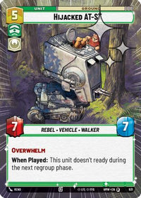 Hijacked AT-ST (Hyperspace Foil) (631) - Homeworlds Foil