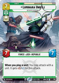 Luminara Unduli - Besieged General (Hyperspace Foil) (634) - Homeworlds Foil