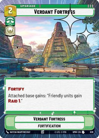 Verdant Fortress (Hyperspace Foil) (636) - Homeworlds Foil