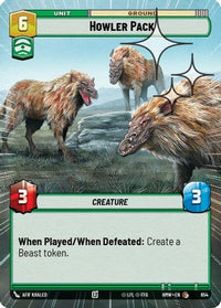 Howler Pack (Hyperspace Foil) (654) - Homeworlds Foil