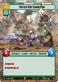 Outer Rim Garrison (Hyperspace Foil) (656) - Homeworlds Foil