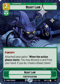Beast Lair (Hyperspace Foil) (657) - Homeworlds Foil