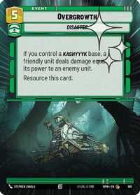 Overgrowth (Hyperspace Foil) (661) - Homeworlds Foil