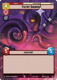 Filthy Dianoga (Hyperspace Foil) (665) - Homeworlds Foil