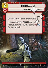 Nightfall (Hyperspace Foil) (703) - Homeworlds Foil