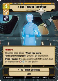 The Tarkin Doctrine - Protect and Punish (Hyperspace Foil) (716) - Homeworlds Foil
