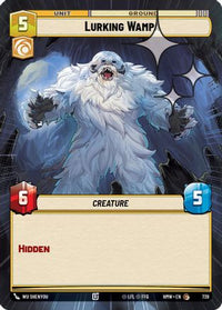 Lurking Wampa (Hyperspace Foil) (739) - Homeworlds Foil