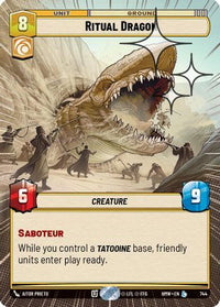 Ritual Dragon (Hyperspace Foil) (744) - Homeworlds Foil