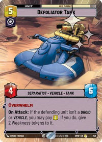 Defoliator Tank (Hyperspace Foil) (758) - Homeworlds Foil