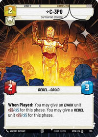 C-3PO - Captivating Storyteller (Hyperspace Foil) (765) - Homeworlds Foil