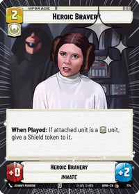 Heroic Bravery (Hyperspace Foil) (774) - Homeworlds Foil