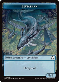 Leviathan // Beast Double-Sided Token -  (FRA-6 // 8) - Reality Fracture