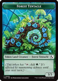 Forest Tentacle // Beast Double-Sided Token -  (FRA-9 // 8) - Reality Fracture