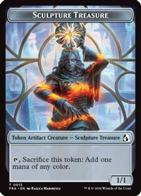 Sculpture Treasure // Beast Double-Sided Token -  (FRA-13 // 8) - Reality Fracture