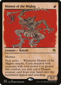 Minion of the Mighty (Showcase) [Dungeons & Dragons: Adventures in the Forgotten Realms]