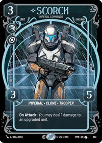 Scorch - Imperial Commando (Prestige Foil) (852) - Homeworlds Foil