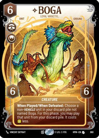 Boga - Loyal Varactyl (Prestige Foil) (860) - Homeworlds Foil