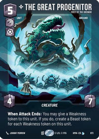 The Great Progenitor - First of the Drengir (Prestige Foil) (873) - Homeworlds Foil