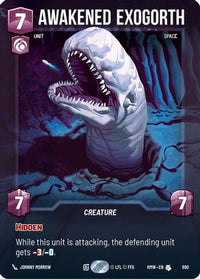 Awakened Exogorth (Prestige Foil) (880) - Homeworlds Foil