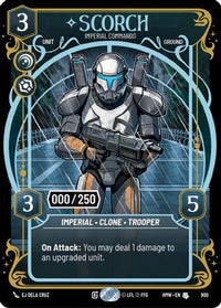 Scorch - Imperial Commando (Serialized) (900) - Homeworlds Foil