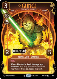 Gungi - Fighting for Kashyyyk (Serialized) (915) - Homeworlds Foil