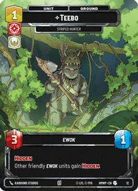 Teebo - Striped Hunter (12) - Homeworlds Weekly Play Promos