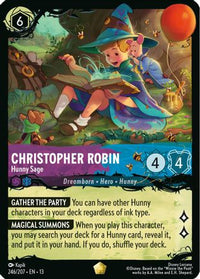 Christopher Robin - Hunny Sage (246/207) Cold Foil - Illumineers Quest The Great Hunny Rescue