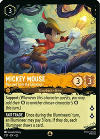 Mickey Mouse - Rescued from the Entrance (1/37)  - Illumineers Quest The Great Hunny Rescue