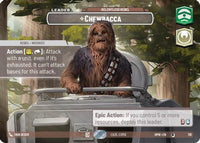 Chewbacca - Relentless Rebel (Showcase) (791) - Homeworlds Foil