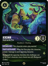 Kronk - Made by the Vine (8/37)  - Illumineers Quest The Great Hunny Rescue