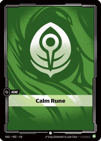 Calm Rune (R02) - Radiance
