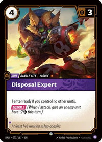 Disposal Expert (093/167) - Radiance Foil