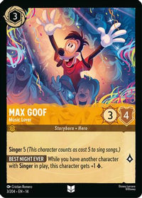Max Goof - Music Lover (3/204) Cold Foil - Hyperia City