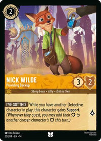 Nick Wilde - Providing Backup (25/204)  - Hyperia City
