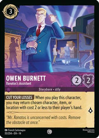 Owen Burnett - Xanatos's Assistant (35/204)  - Hyperia City